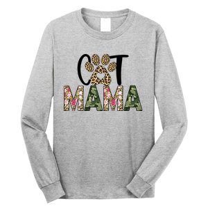 Cat Mama Long Sleeve Shirt