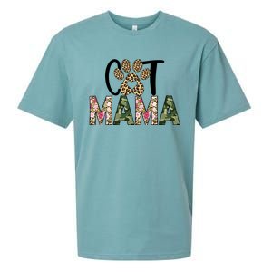 Cat Mama Sueded Cloud Jersey T-Shirt