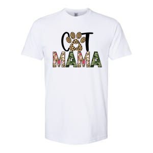 Cat Mama Softstyle CVC T-Shirt