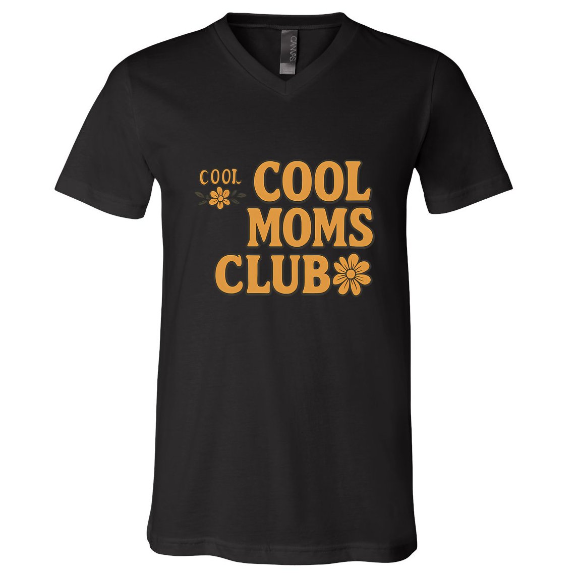 Cool Moms Club V-Neck T-Shirt