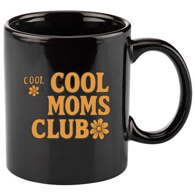 Cool Moms Club 11oz C Handle Ceramic Mug