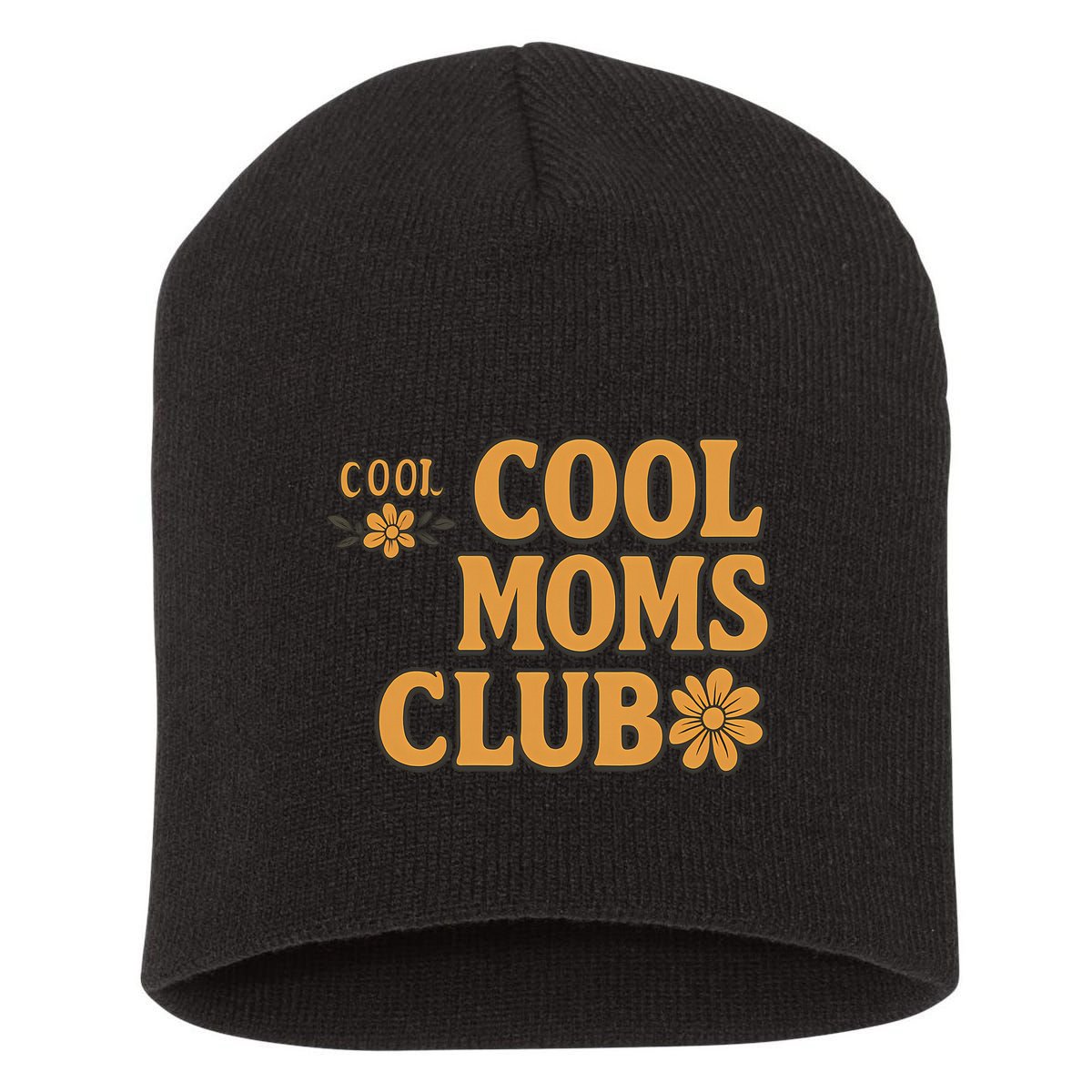 Cool Moms Club Short Acrylic Beanie