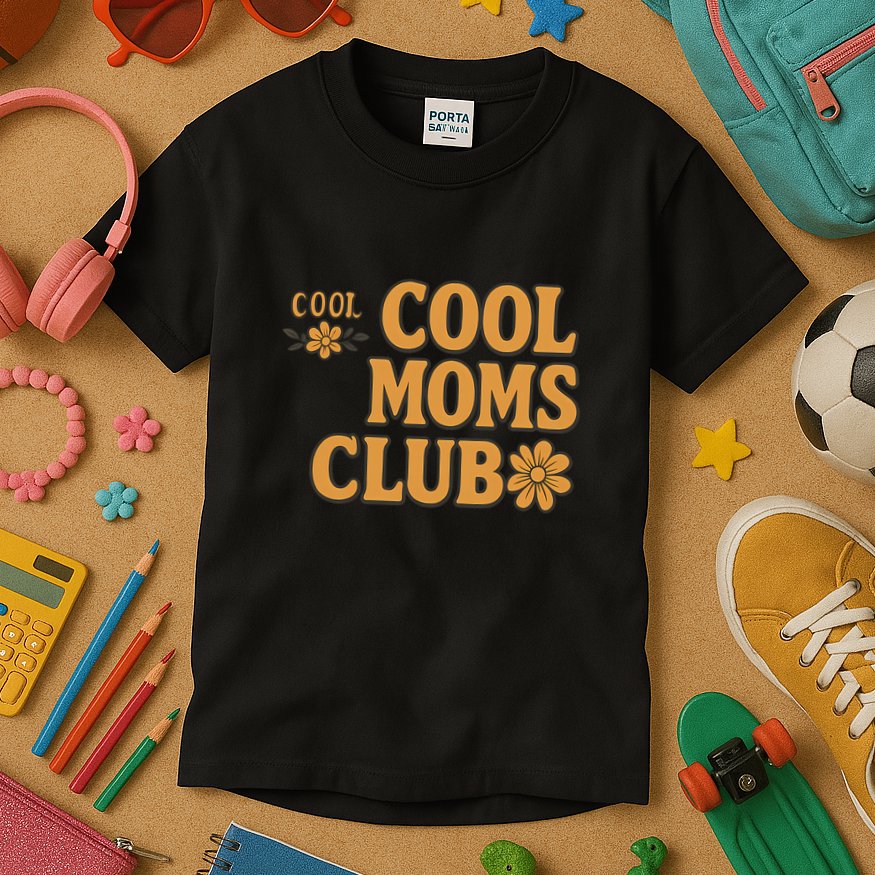 Cool Moms Club Kids T-Shirt