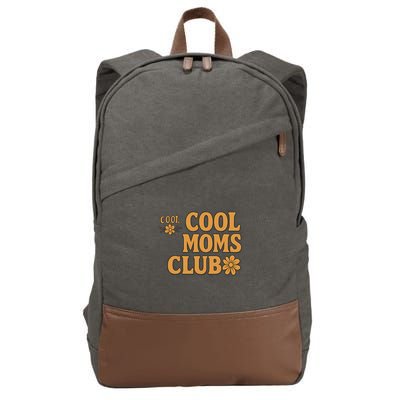 Cool Moms Club Cotton Canvas Backpack