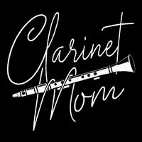 Clarinet Mom Clarinetist Marching Band Player Music Lover Youth Performance Sprint T-Shirt
