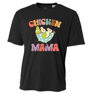 Chicken Mama Chick Mom Chicken Mother Farmer Mother's Day Cooling Performance Crew T-Shirt