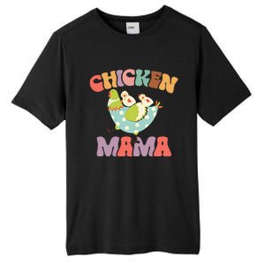 Chicken Mama Chick Mom Chicken Mother Farmer Mother's Day Tall Fusion ChromaSoft Performance T-Shirt