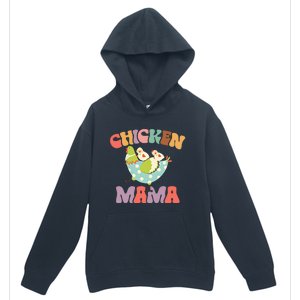 Chicken Mama Chick Mom Chicken Mother Farmer Mother's Day Urban Pullover Hoodie