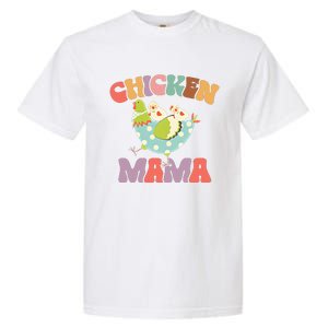 Chicken Mama Chick Mom Chicken Mother Farmer Mother's Day Garment-Dyed Heavyweight T-Shirt