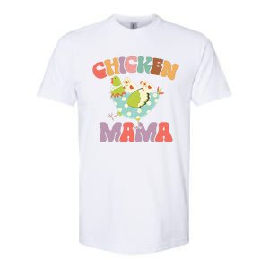 Chicken Mama Chick Mom Chicken Mother Farmer Mother's Day Softstyle CVC T-Shirt