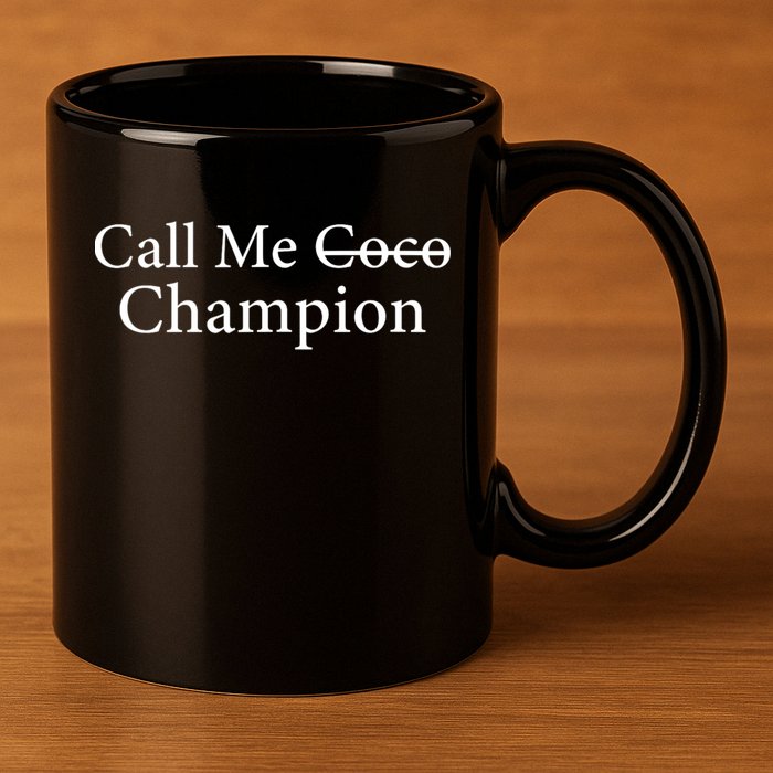 Call Me Coco Call Me Champion 11oz C Handle Ceramic Mug