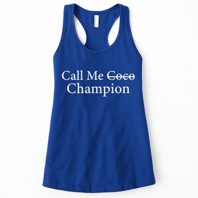Call Me Coco Call Me Champion Womens Tank Top