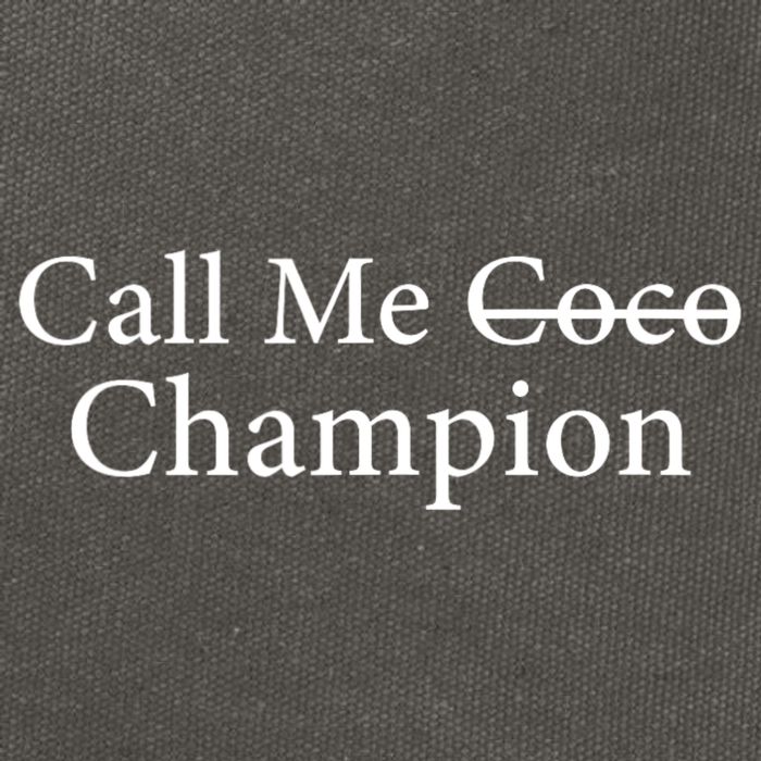 Call Me Coco Call Me Champion Cotton Canvas Backpack