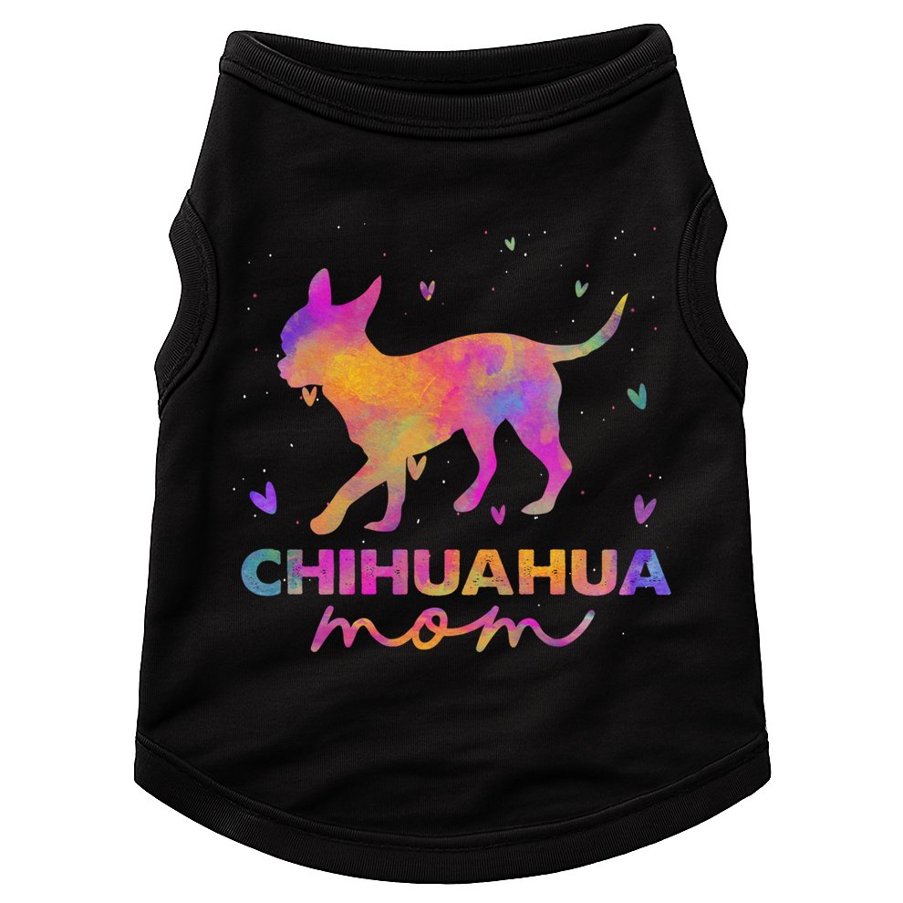 Chihuahua Mom Colorful Chihuahua Mama Funny Gift Doggie Tank