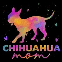 Chihuahua Mom Colorful Chihuahua Mama Funny Gift Backpack