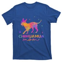 Chihuahua Mom Colorful Chihuahua Mama Funny Gift T-Shirt