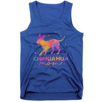 Chihuahua Mom Colorful Chihuahua Mama Funny Gift Tank Top