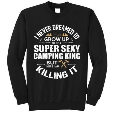 Camping Men Camper RV Camping Vacation Camping Dad Sweatshirt