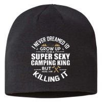 Camping Men Camper RV Camping Vacation Camping Dad Sustainable Beanie