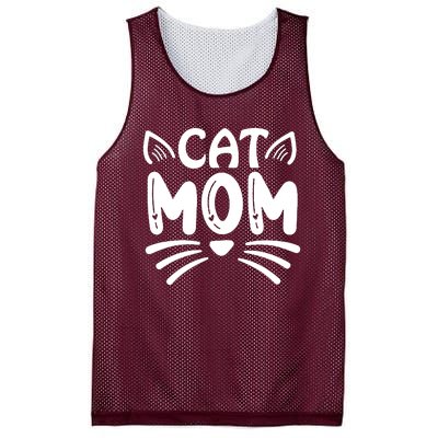 Cat Mom Mesh Reversible Basketball Jersey Tank