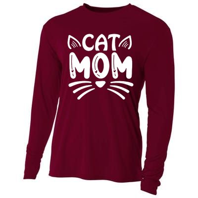 Cat Mom Cooling Performance Long Sleeve Crew