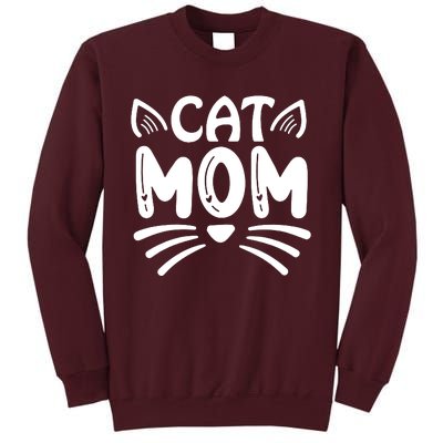 Cat Mom Tall Sweatshirt