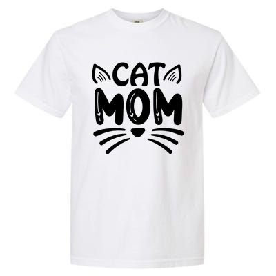 Cat Mom Garment-Dyed Heavyweight T-Shirt