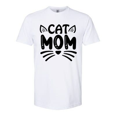 Cat Mom Softstyle CVC T-Shirt