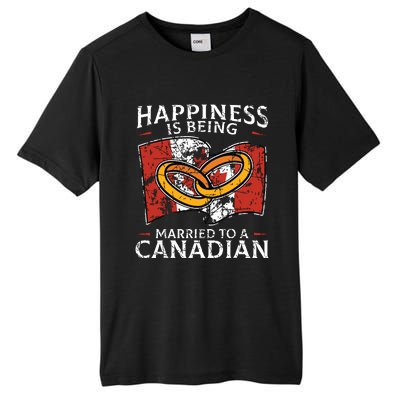 Canada Marriage Canadian Married Flag Wedded Culture Flag Tall Fusion ChromaSoft Performance T-Shirt