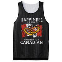 Canada Marriage Canadian Married Flag Wedded Culture Flag Mesh Reversible Basketball Jersey Tank