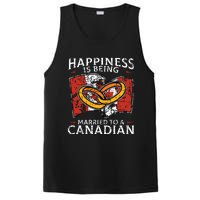 Canada Marriage Canadian Married Flag Wedded Culture Flag PosiCharge Competitor Tank