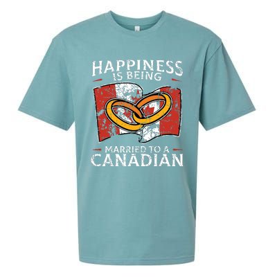 Canada Marriage Canadian Married Flag Wedded Culture Flag Sueded Cloud Jersey T-Shirt