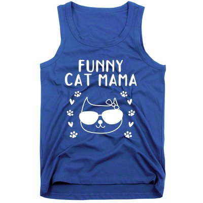 Cat Mama Cat Owner Cat Lover Cat Mom Gift Funny Cat Mama Gift Tank Top