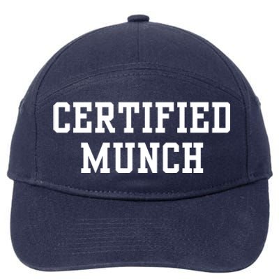 Certified Munch 7-Panel Snapback Hat