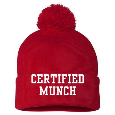 Certified Munch Pom Pom 12in Knit Beanie