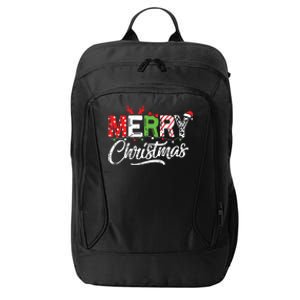 Cute Merry Christmas Matching Family Christmas City Backpack