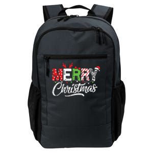 Cute Merry Christmas Matching Family Christmas Daily Commute Backpack