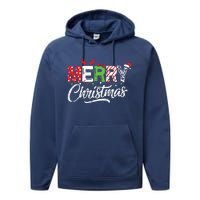 Cute Merry Christmas Matching Family Christmas Performance Fleece Hoodie