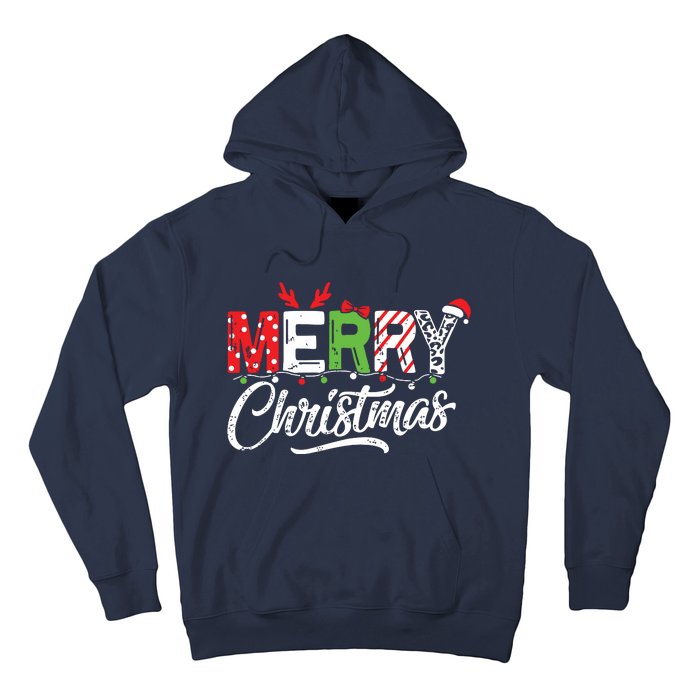 Cute Merry Christmas Matching Family Christmas Hoodie