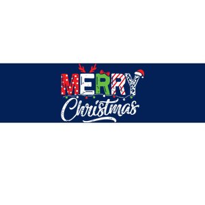 Cute Merry Christmas Matching Family Christmas Bumper Sticker