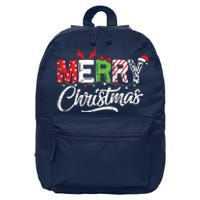 Cute Merry Christmas Matching Family Christmas 16 in Basic Backpack