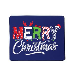 Cute Merry Christmas Matching Family Christmas Mousepad