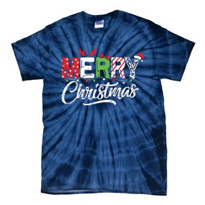 Cute Merry Christmas Matching Family Christmas Tie-Dye T-Shirt