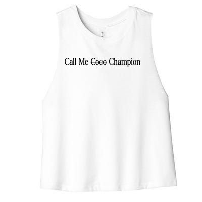 Call Me Coco Call Me Champion Women's Racerback Cropped Tank