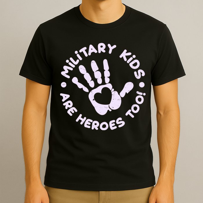 Cute Military Children Are Heroes Too T-Shirt