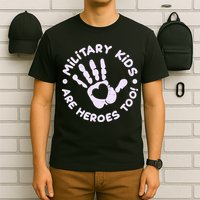 Cute Military Children Are Heroes Too T-Shirt