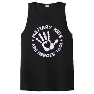 Cute Military Children Are Heroes Too PosiCharge Competitor Tank