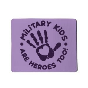 Cute Military Children Are Heroes Too Mousepad