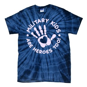 Cute Military Children Are Heroes Too Tie-Dye T-Shirt