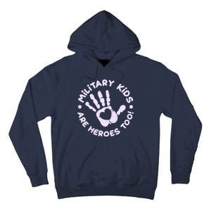 Cute Military Children Are Heroes Too Tall Hoodie